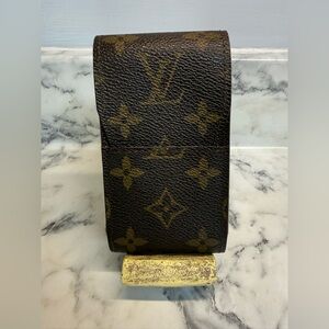 Vintage Louis Vuitton Monogram Canvas Cigarette Holder Pouch